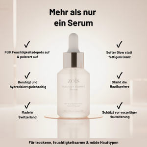 Zois Bloom - Hyaluron + Vitamin E Serum