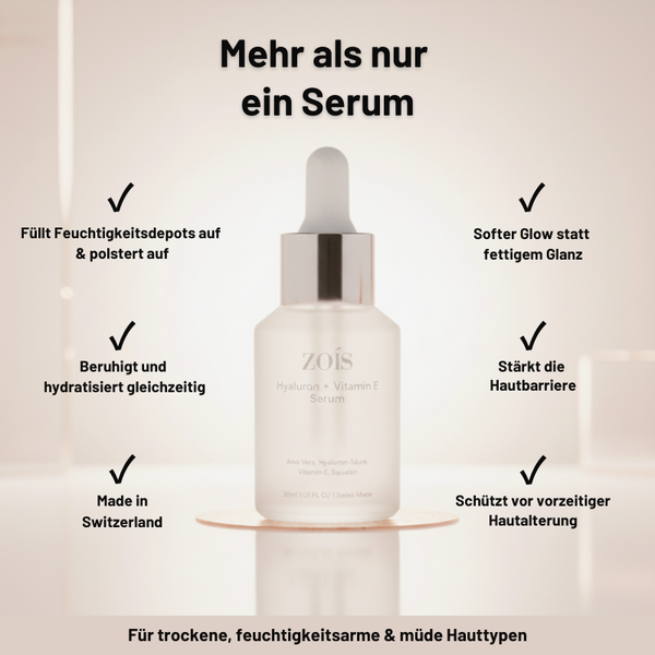 Zois Bloom - Hyaluron + Vitamin E Serum